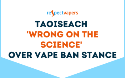 Taoiseach ‘Wrong on the Science’ Over Vape Ban Stance